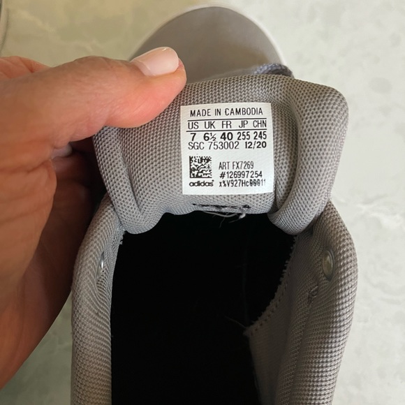 Adidas Daily 3.0 Gray Skate Shoe - Picture 8 of 14